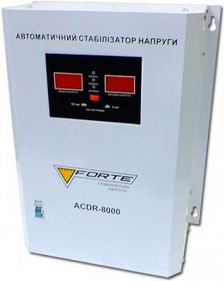 Стабилизатор FORTE ACDR-8kVA