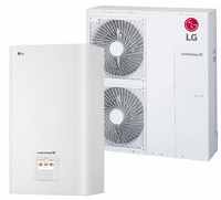 Наружный и внутренний блок теплового насоса LG HU163.U33 + HN1639 NK3 (3ф) - 16кВт